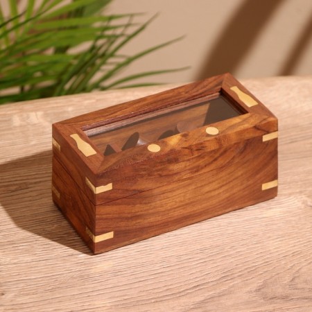 Bowling game "Bowling" 15x6x7 cm, tree shisham-6