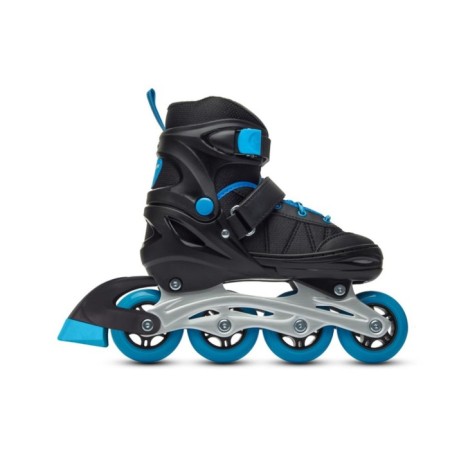 Roller skates sliding ATEMI AIS01BS, PU64, 82A, ABEC-7, black-blue color, size S 30-33-2