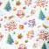 Packaging paper "owls", gloss, bilateral, 80 g/m2, 70 x 100 cm