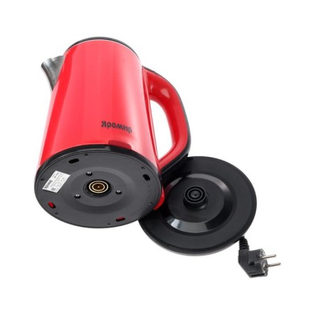 Electric kettle "Yaromir" Yar-1059, plastic, KOBEL METAL, 1.8 L, 1500 W, red-5