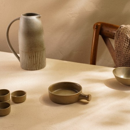 Porcelain cocoa SL Home "Sandy Breeze", 17 × 13.3 cm, beige color-5