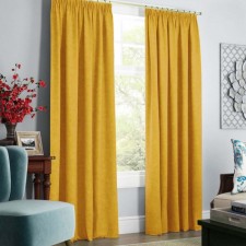 Set of curtains with Software Software, size 2x240x270 cm, yellow color