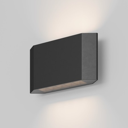 Architectural lamp Maytoni Pull O412WL-L8GF3K, LED, 205x60x110 mm, 8 W, 400 lm, 3000k, graphite