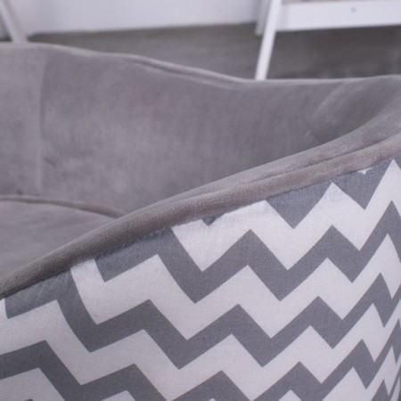 Sulperion Teddy, 75x45x36 cm, furniture fabric, size S, gray-9