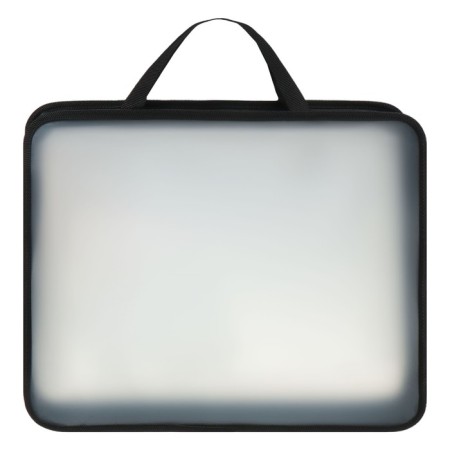 Folder with A4 handles, 330 x 260 x 75 mm, plastic, pens, calligrata "geese"-2