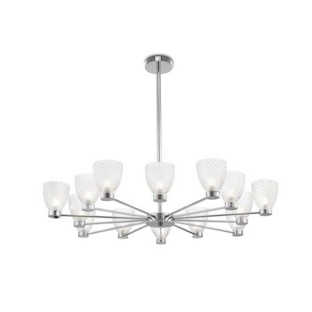 Maytoni Mod068PL-14CH, G9, 14x40 W, 990x990x1077 mm, Chrome