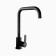 Fashun A54201-7 kitchen mixer, single-leaf, 35 mm cartridge, stainless steel, black