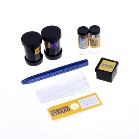Game set of the scientist "Microscope and telescope", 2 in 1 + 11 subjects-5