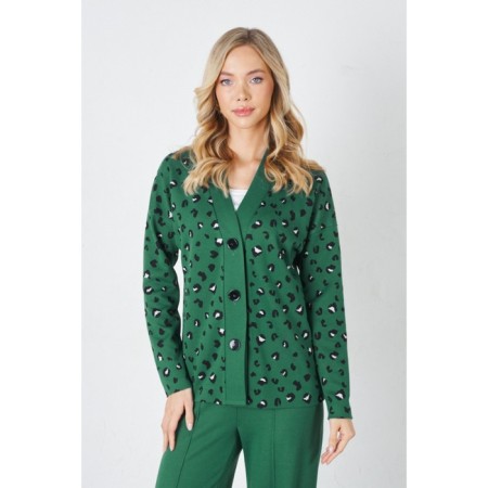 Female set: cardigan and trousers, size 42-2