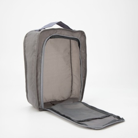 Lightning cosmetic bag, gray color-2