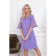 Female dress, size 44, purple color