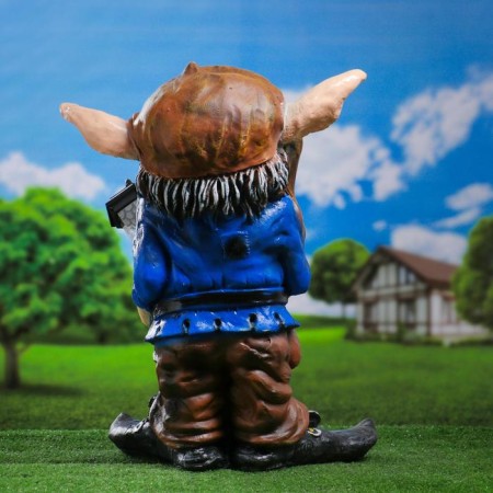 Garden Lanter "Troll with a Lantern" 45x32x58cm-7