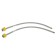 Accoona A4517 kitchen mixer, single -leaf, with nut, brass, chrome
