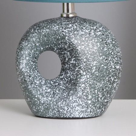 Table lamp "Ines" 1x40W E14 gray 20x20x30cm-3