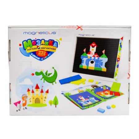 Soft magnetic mosaic "Castle"-3