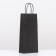 Craft package for a bottle, black, 14 x 8 x 32 cm