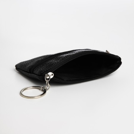 Wallet - a keyboard with a zipper, size 12x1x7.5 cm, black color-4