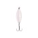 Brountry of St. Petersburg oscillating "crocodile" Small, 6 cm, white color, 11 g