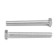 Bolt of the tundra krep, with a hexagonal head, galvanized, Din933, M8x70 mm, 1 kg