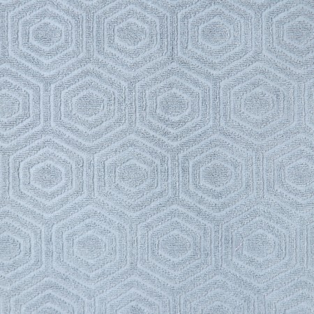 Terry towel "rhombus", color gray-blue, 70x130 cm, cotton, 450g/m-2