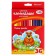 Pencils 36 colors "classic", three -sided, d = 2.6 mm, cardboard packaging, euro suspension 050918_10