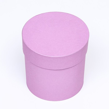 A set of round gift boxes 5 in 1 "Powder", 20 × 20 × 20–13.5 × 13.5 × 13.5 cm-3