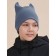 Children's hat, size 48-50, jeans color
