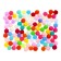 A set of textile details for the decor "bombs" 100 pcs. set, size 1 pc. 1.2 cm, mix colors