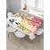 The tablecloth "Hieroglyphs and bamboo", rectangular, sata, size 120x145 cm