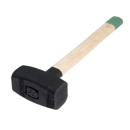 Sledgehammer forged scrap, 3 kg, wooden handle-3