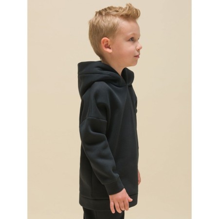 Children's sweatshirt, height 98 cm, black color-1