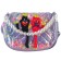 Children's bag on the valve, 6x12x16 cm, adjustable belt, purple mix