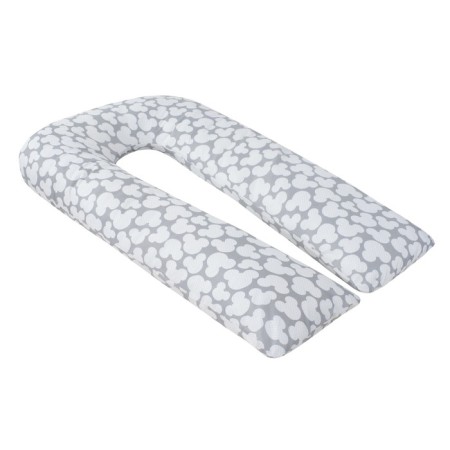Pregnant pillow U-shaped, size 35 × 340 cm, gray mouse