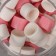 Glue tape plastic in the jar "White and Pink" NR 40 pcs 1.2 cm, dl. 0.9 m 7x7x9 cm