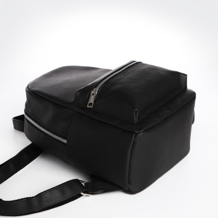 Women's backpack city textura, black color-3