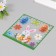 Silicon sticker on glass "Easter rabbit" 19.5x19.5 cm 7882176