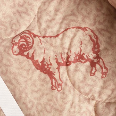 Sheep wool 90x200, PE 100%, envelope-1
