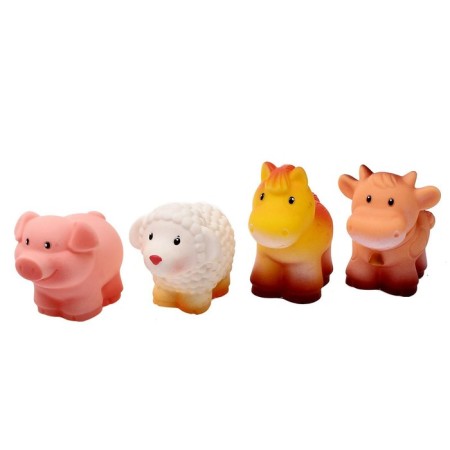 A set of rubber toys "Pets"