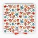 Box for 9 sweets with cells "New Year's gifts" 14.8 x 13.5 x 3.5 cm, New Year