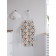 Apron kitchen with a photo print "Star Rings", adjustable, size OS