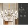 Suspicious classic chandelier with crystal Ambrella Light, Classic, TR4950, 8HE14, Bronze Color