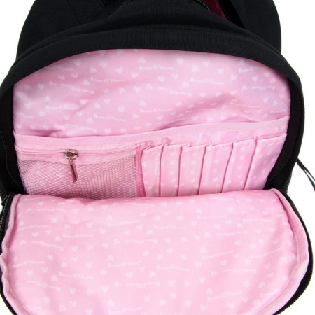 School backpack Bruno VisConti, 40 x 30 x 19 cm, ergonomic back, "this is love"-5