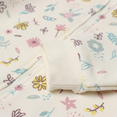 Costume: sweatshirt and pants crumb I Flower, height 80-86 cm, beige-2