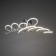Astenna chandelier LED 110W chrome 76x50x17 cm Bayerlux