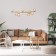 Suspended lamp 8x40W E14, size 89x56x96 cm