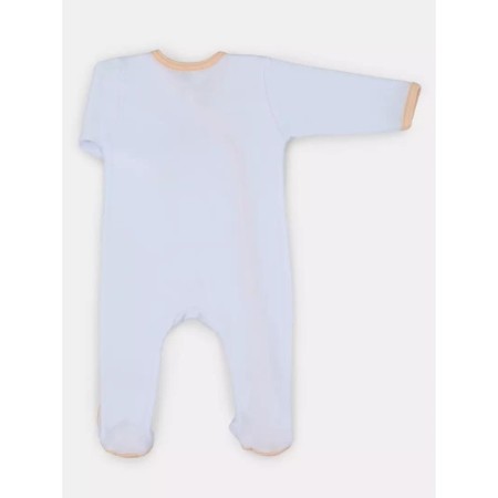 Children's jumpsuit on Rant Rainbow buttons, height 68 cm, peach color-6