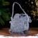 New Year's basket for decor "Santa Claus and Sani" 13 × 7 × 19 cm