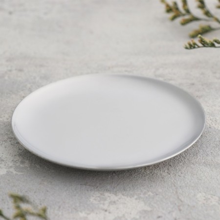 Summary "plate 76" metal per candle, 7.6x7.6 cm, chrome-1