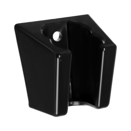 Holder for the shower watering can Zein Z125, unregulated, two positions, black-6