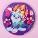 Features for the eyelids, 4 colors "Everest", puppy patrol